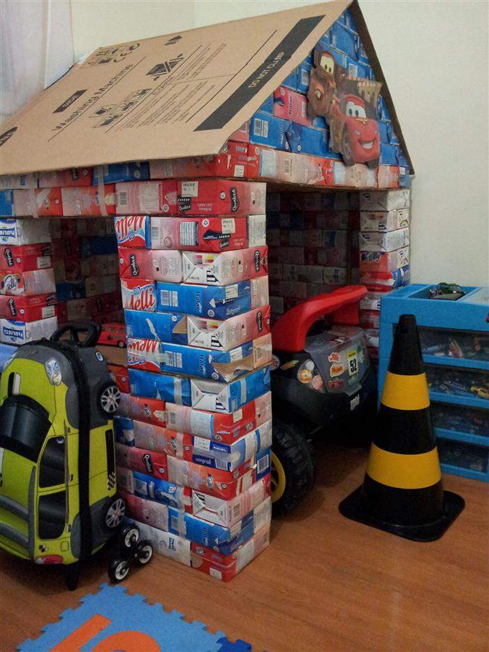 molde de casinha de caixa de leite