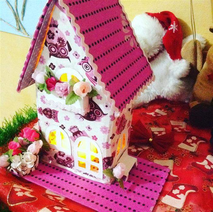 projeto casinha de caixa de leite