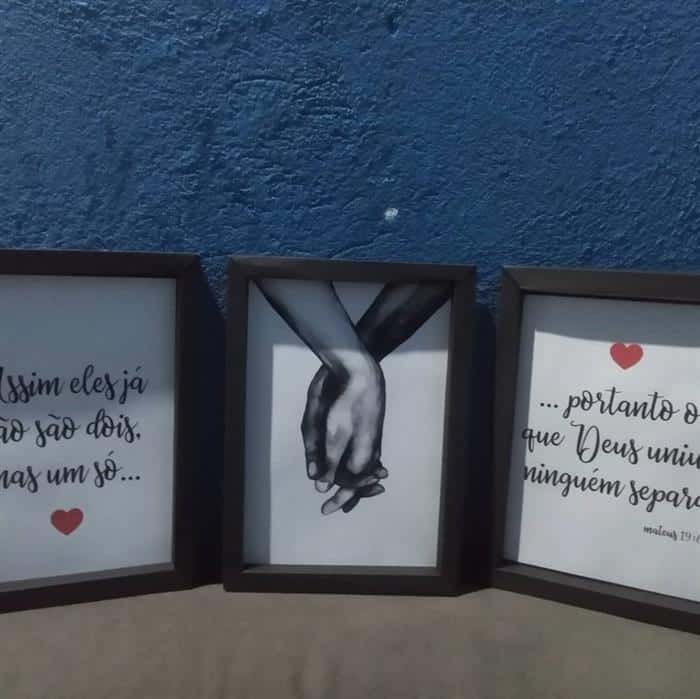 quadro de papelão para sala