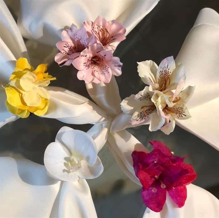 pg com flores coloridas