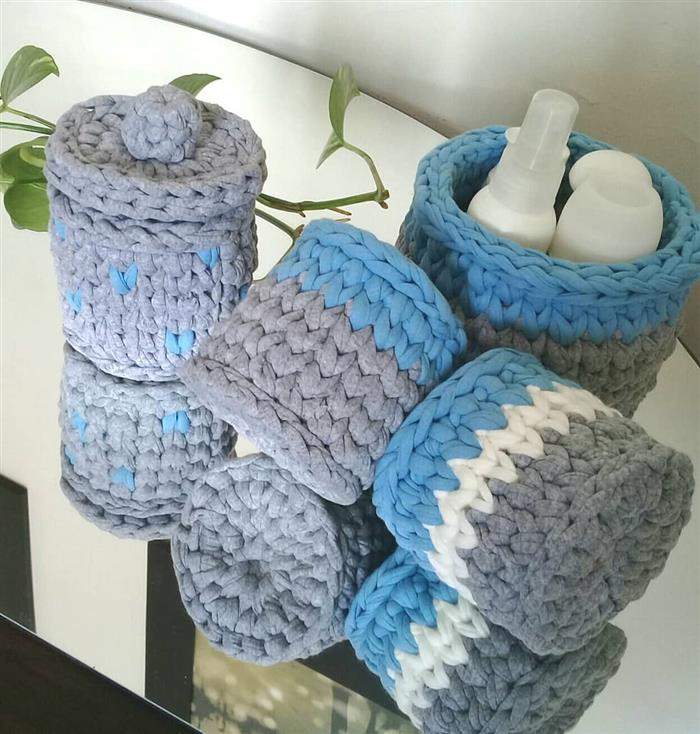 cachepo de croche para bebe