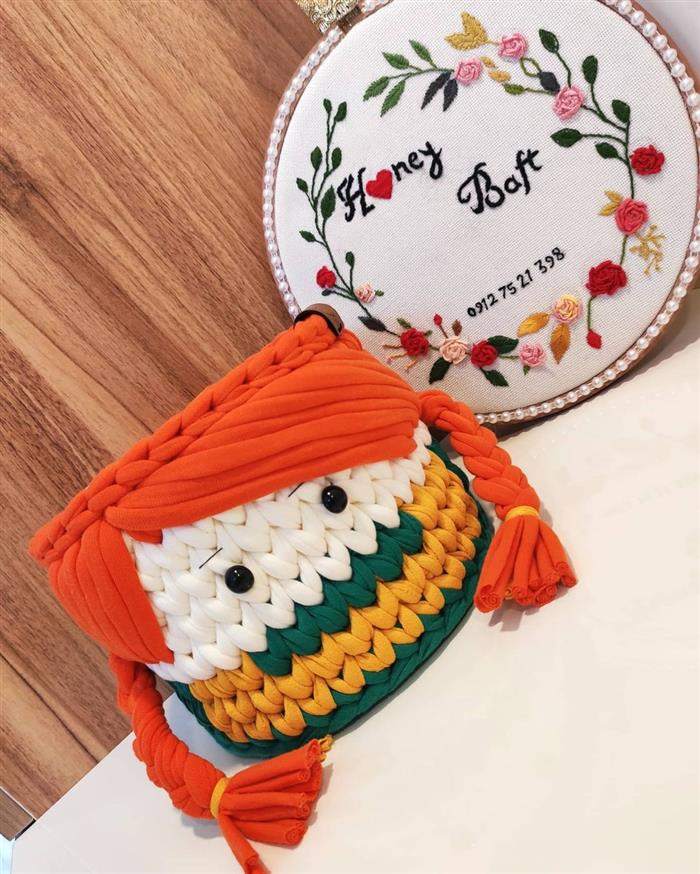cachepot de bonequinha