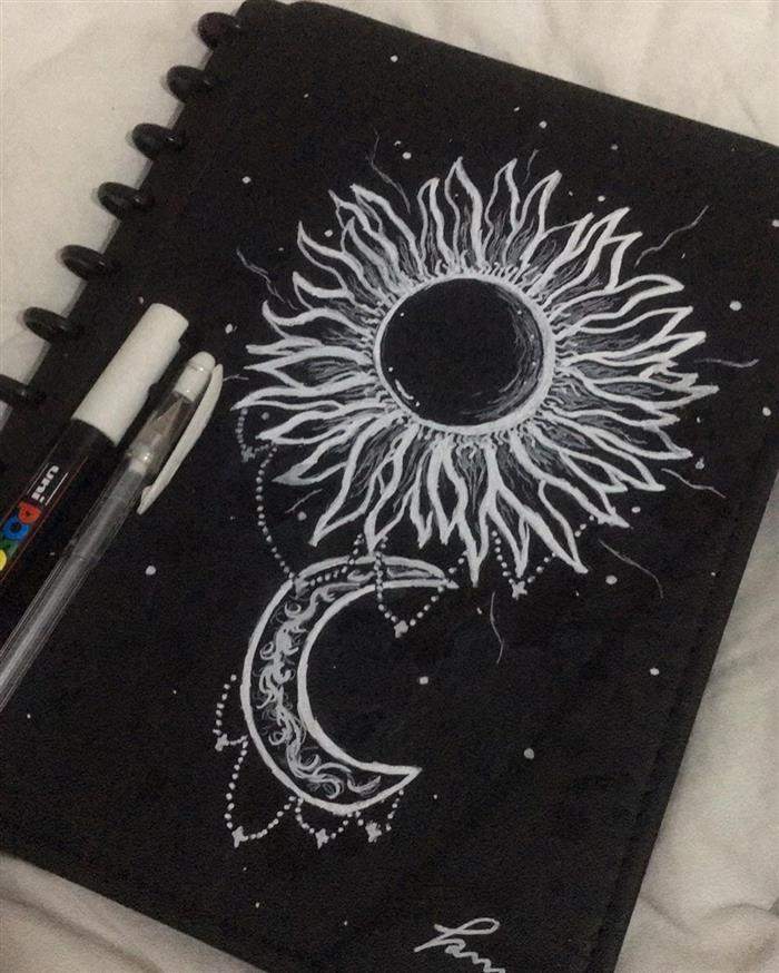 capa de caderno com desenho