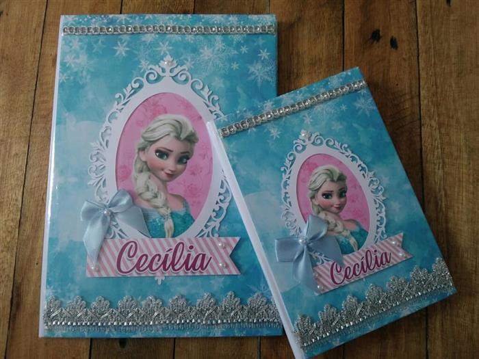 capa de caderno personalizada