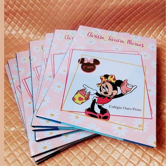 capa de caderno personalizado com impressão