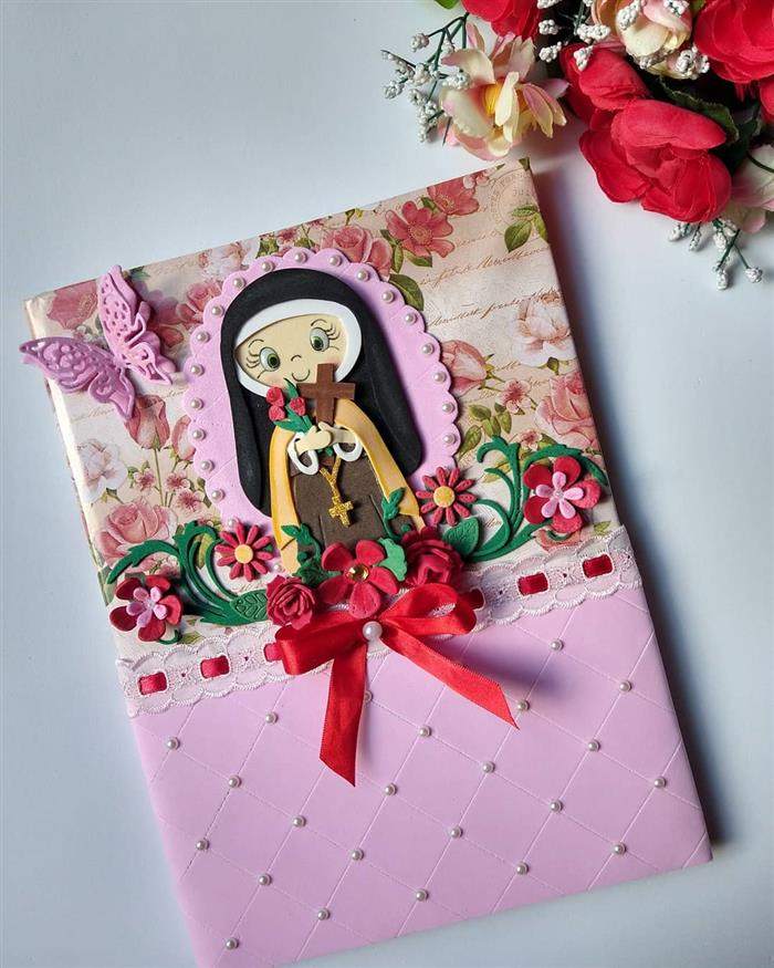 capa de caderno religioso