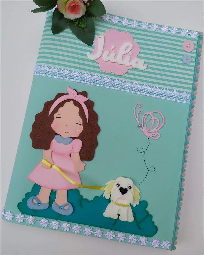 capa personalizada com nome