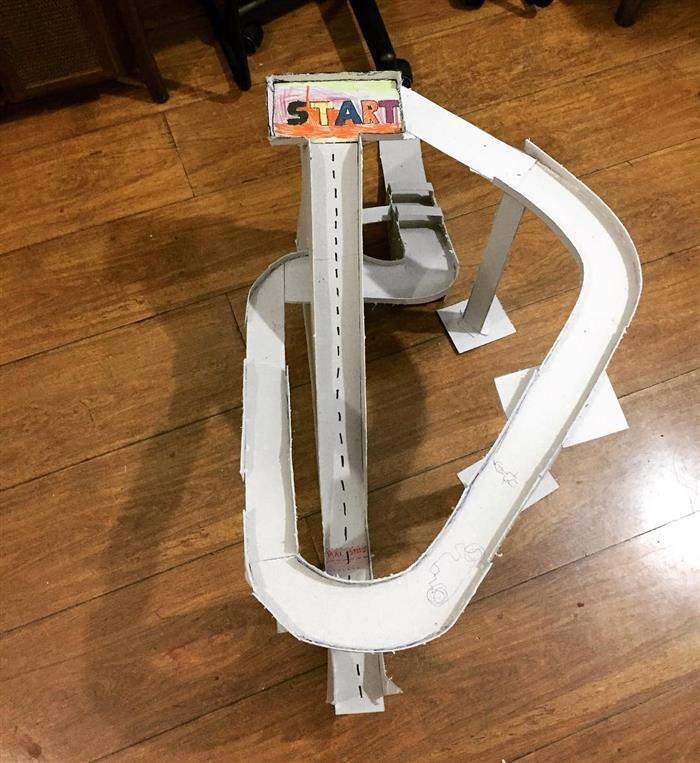 pista com rampa