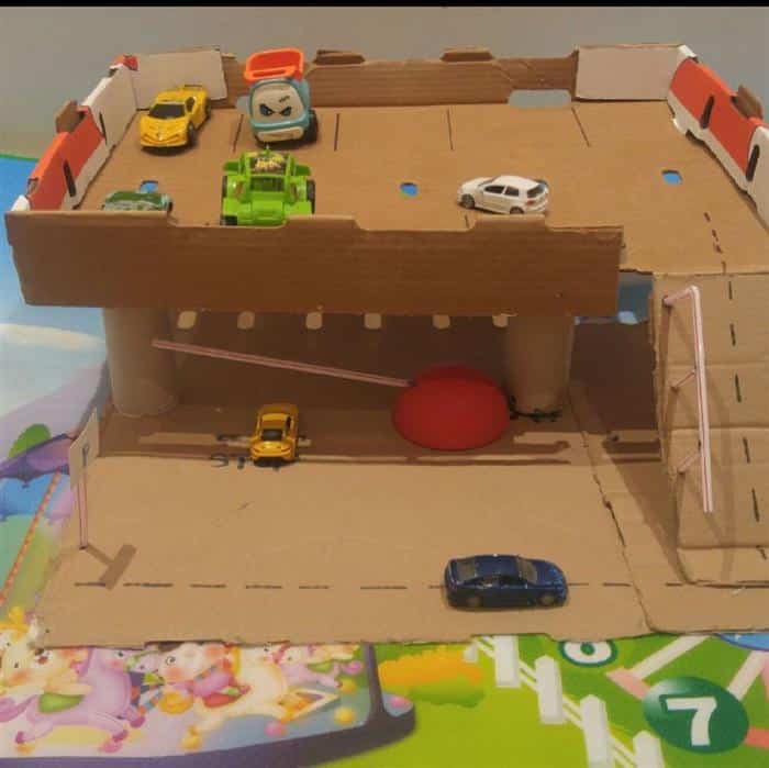 pista de 2 pisos