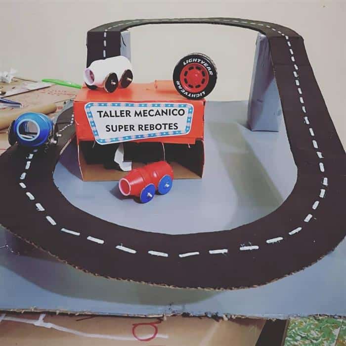 pista de carrinhos
