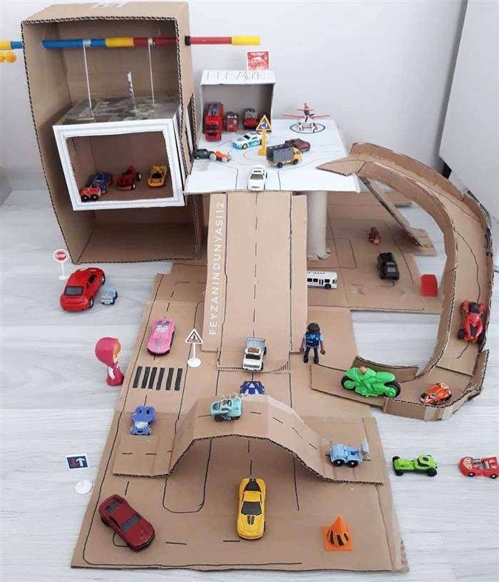 pista para carrinhos