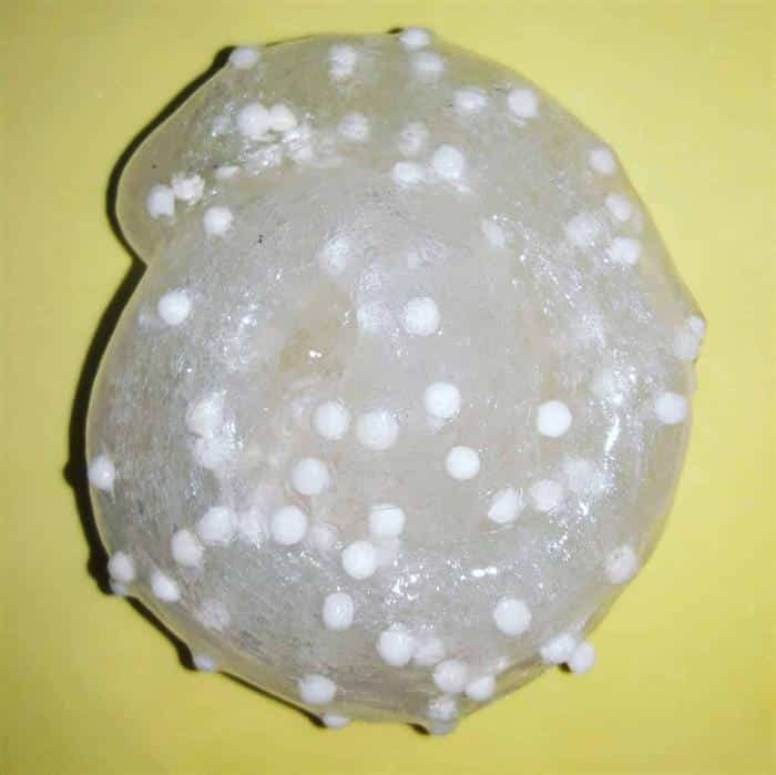slime com isopor