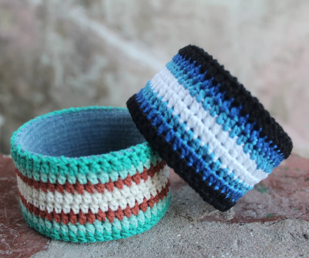 bracelete de croche