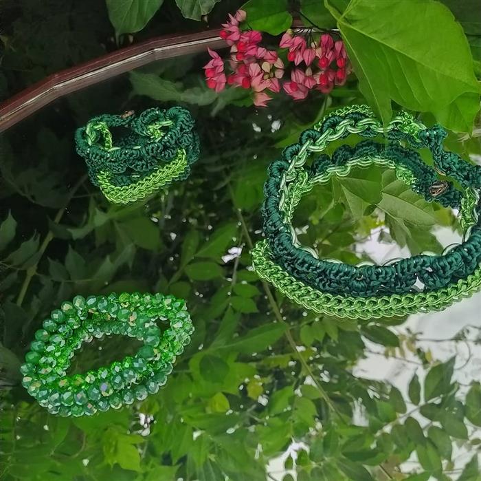 pulseira verde