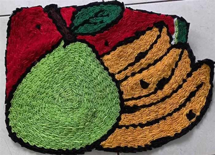 tapete de frufru de cozinha