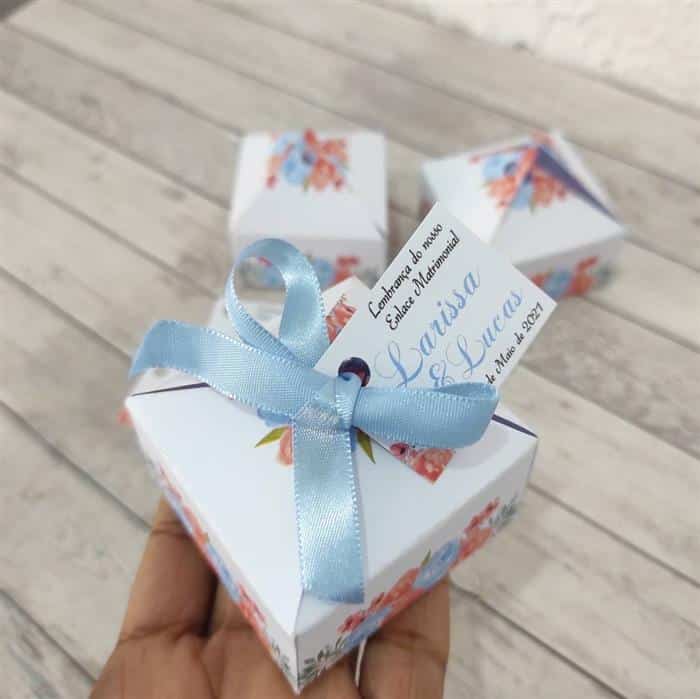 caixinha para casamento
