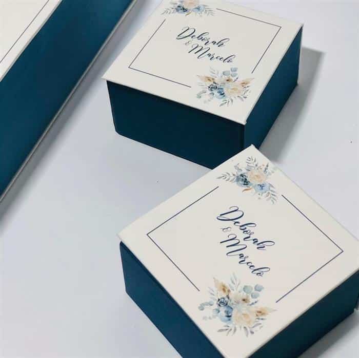 caixinha personalizada para casamento